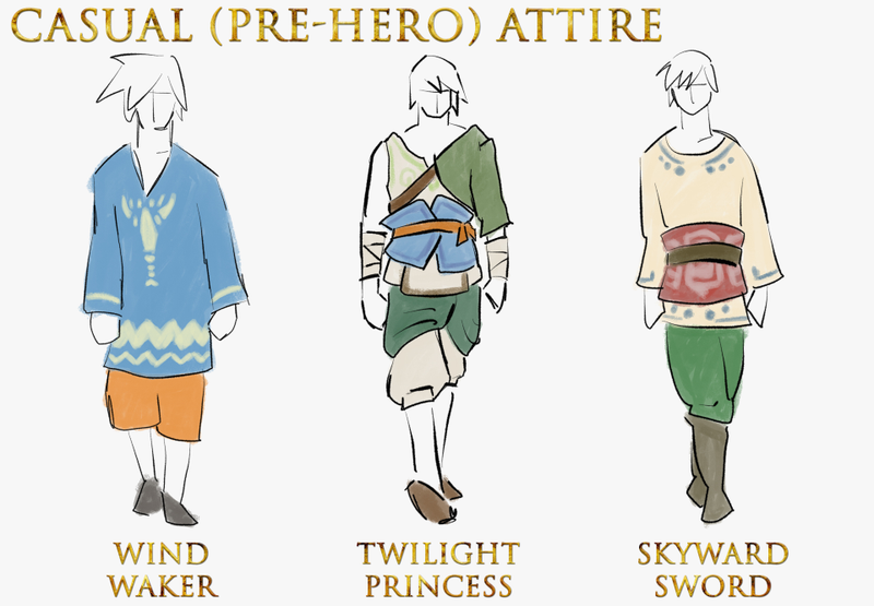 Illustration for article titled In The Legend Of Zelda, the clothes make the hero